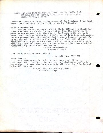 PAGE, Maj. Abel (d. Mich.) 2